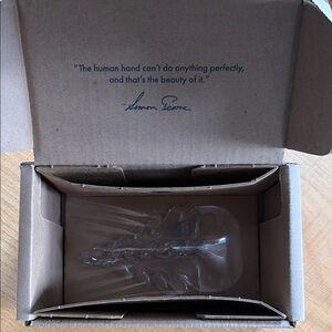 Simon Pearce Clear Glass Vase - Small